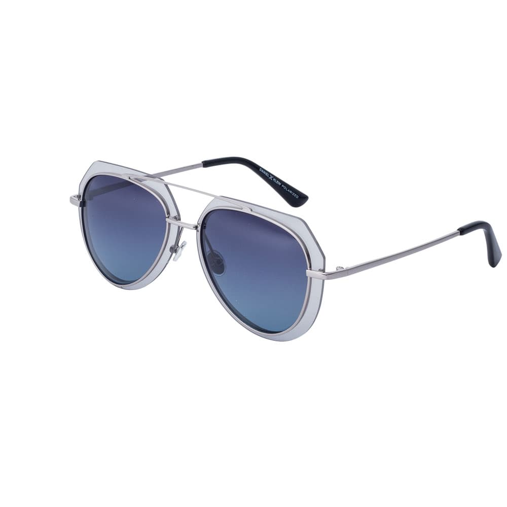 Ochelari de soare Daniel Klein Trendy albastrii pentru Dama UV400 DK4195-1