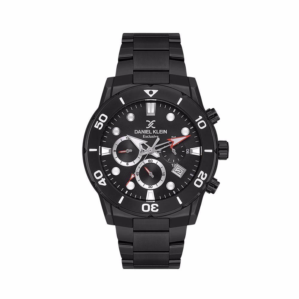 Daniel Klein Exclusive - Ceas Barbatesc Quartz Negru DK.1.13887.5