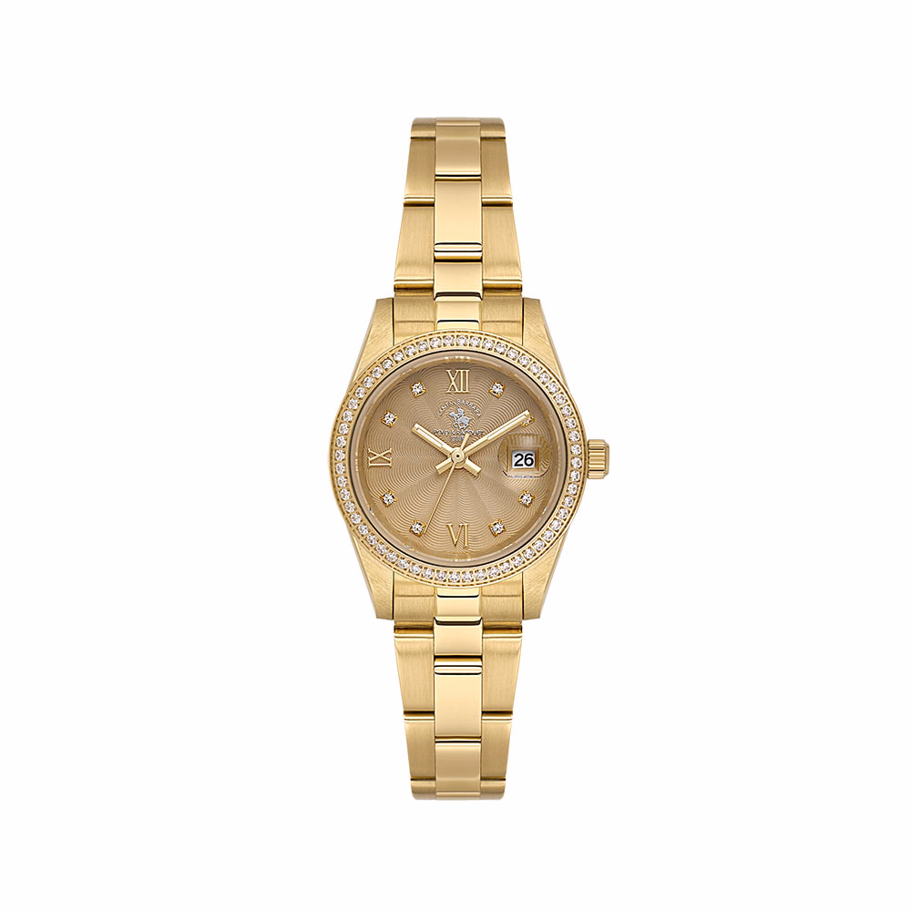 Santa Barbara Polo Unique - Ceas Dama Quartz Auriu SB.4.10035.3