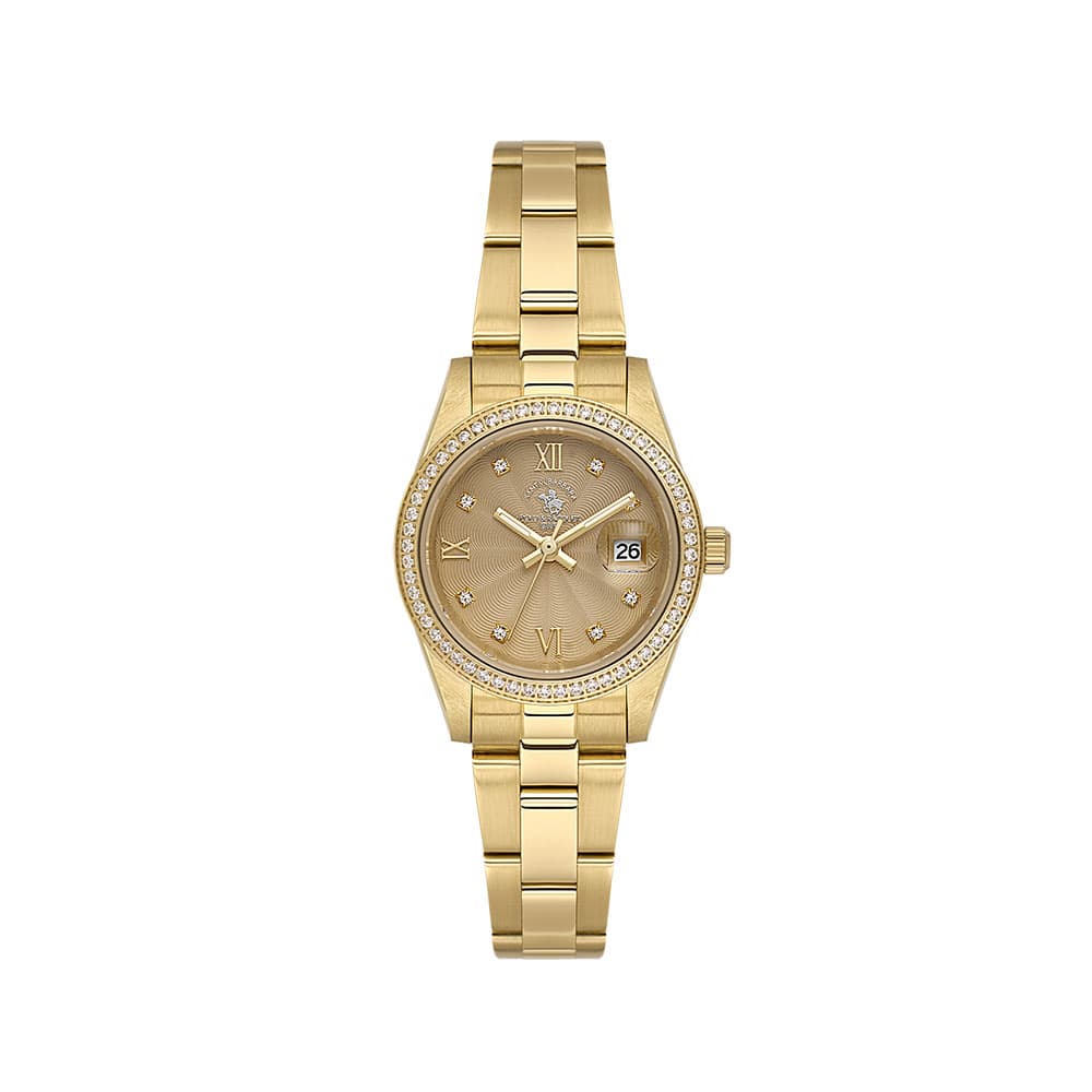 Santa Barbara Polo Unique - Ceas Dama Quartz Auriu SB.4.10035.3