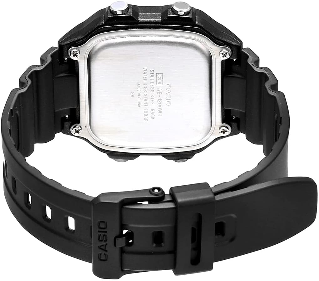 Мъжки дигитален часовник Casio - Casio Collection - AE-1200WH-1BVDF