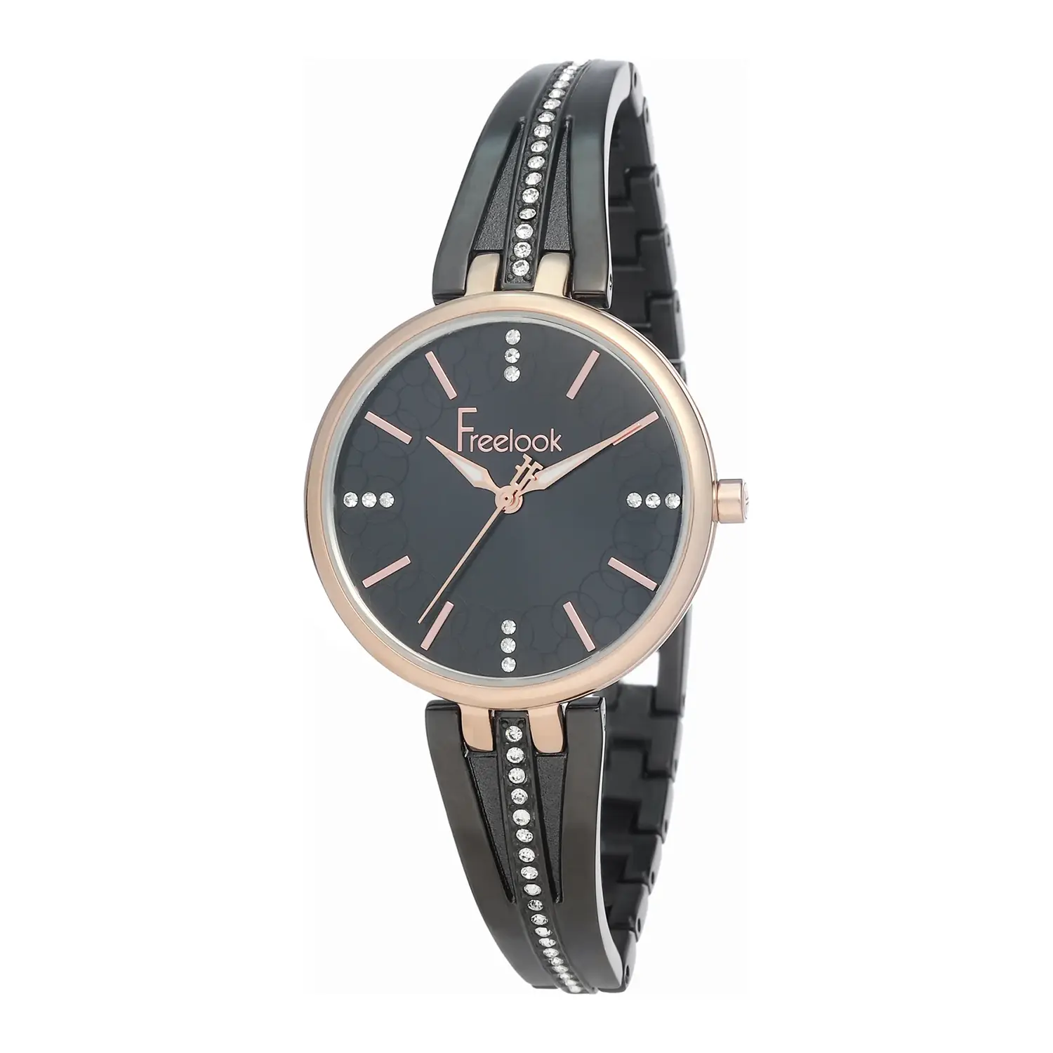 Freelook Reine - Ceas Dama Quartz Negru FL.1.10050.4