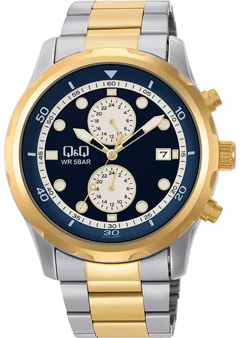 Мъжки часовник Q&Q Dual Time - A57A-003PY