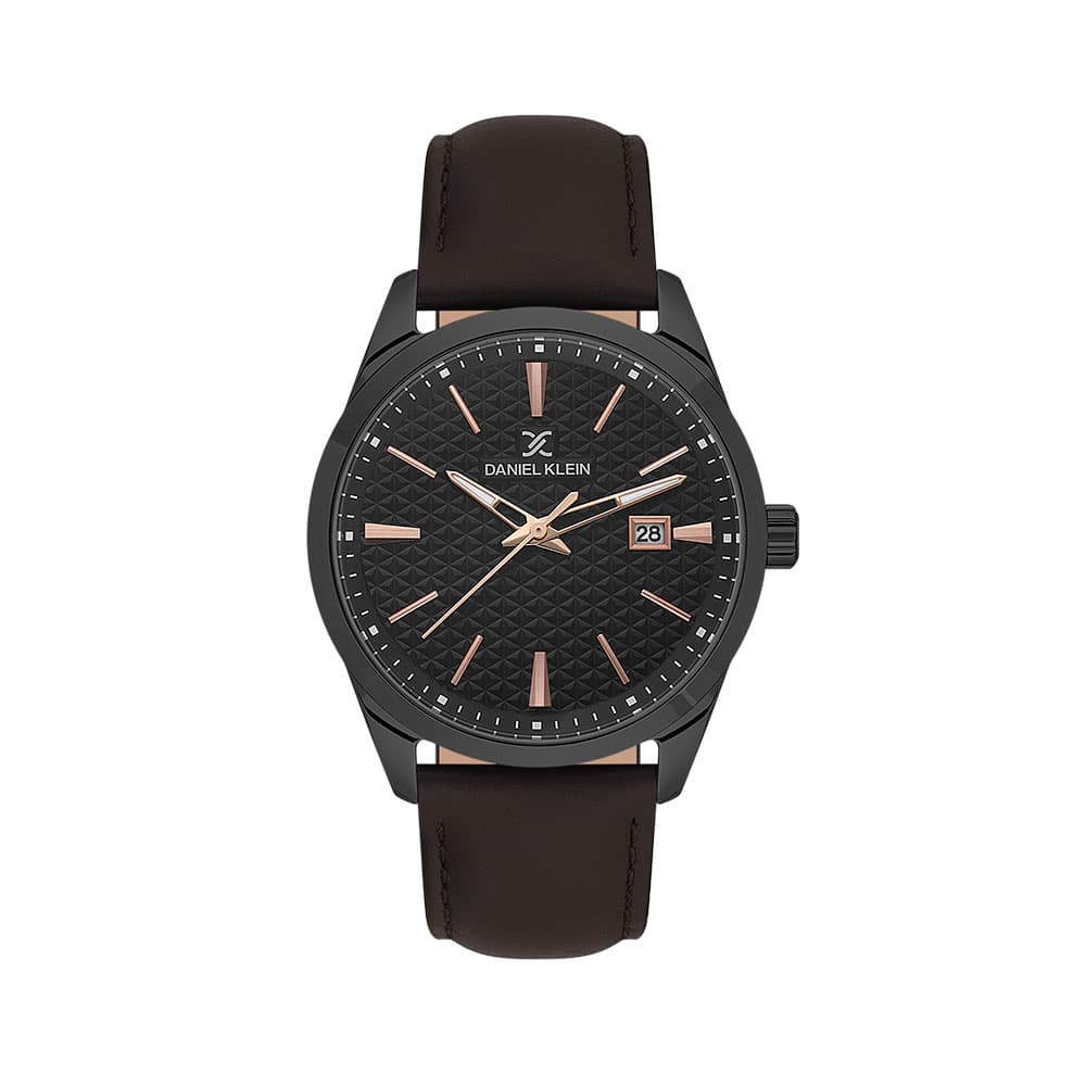 Daniel Klein Premium - Ceas Barbatesc Quartz Cafeniu DK.1.13807.5