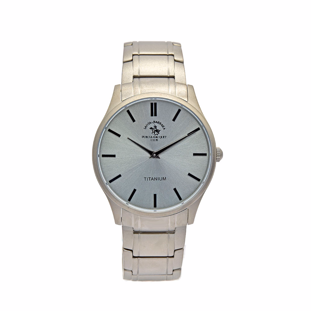 Santa Barbara Polo Titanium - Ceas Barbatesc Quartz Gri SB.4.1004.1