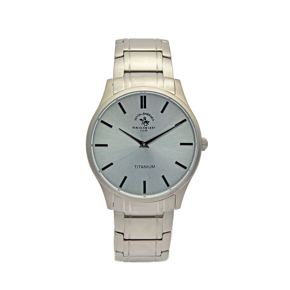 Santa Barbara Polo Titanium - Ceas Barbatesc Quartz Gri SB.4.1004.1