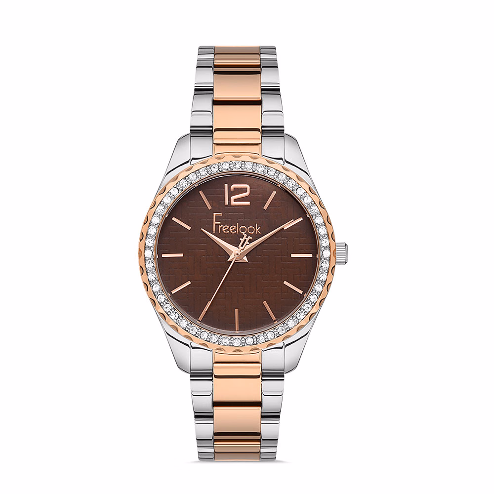 Freelook Lumiere - Ceas Dama Quartz Auriu Rose FL.1.10288.5