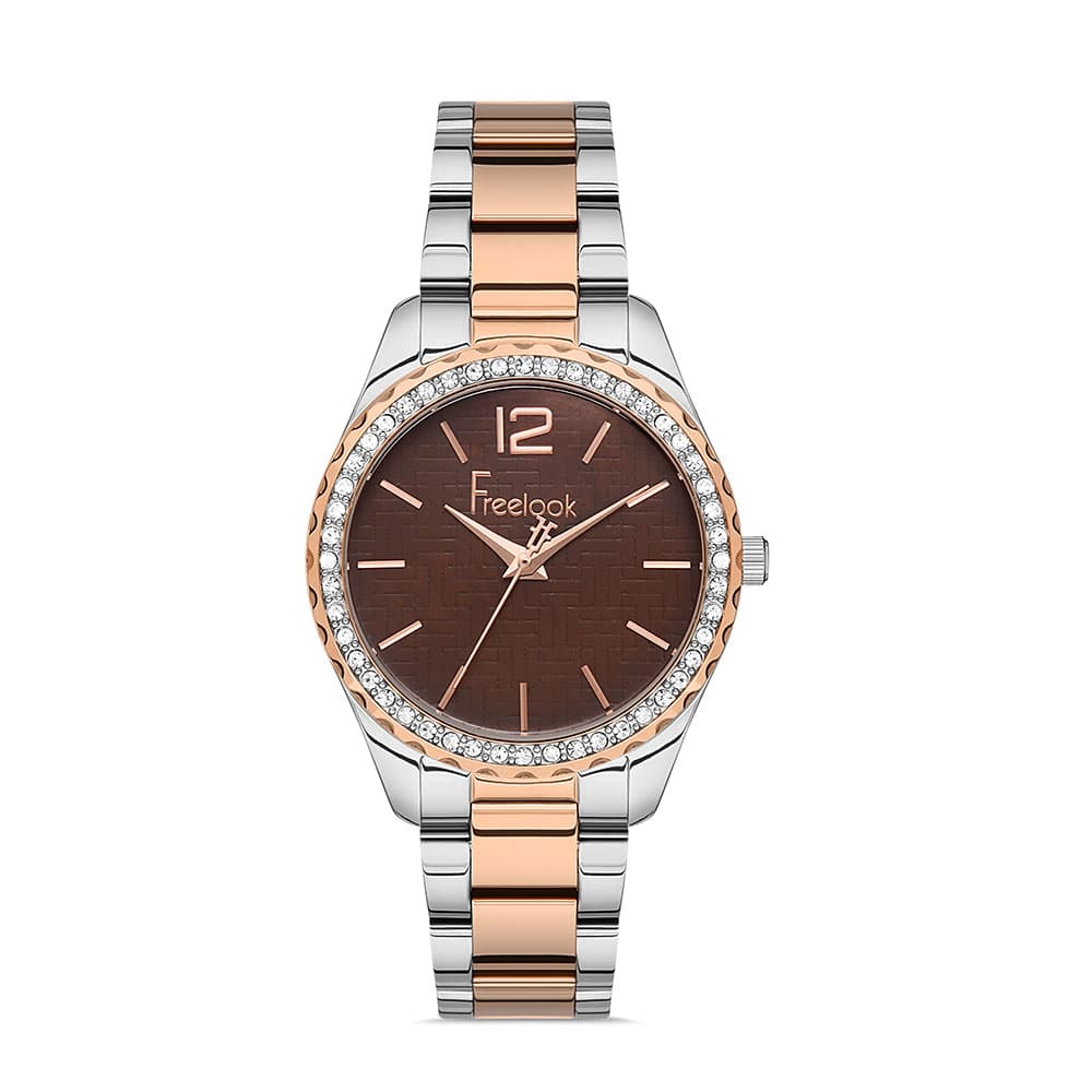 Freelook Lumiere - Ceas Dama Quartz Auriu Rose FL.1.10288.5