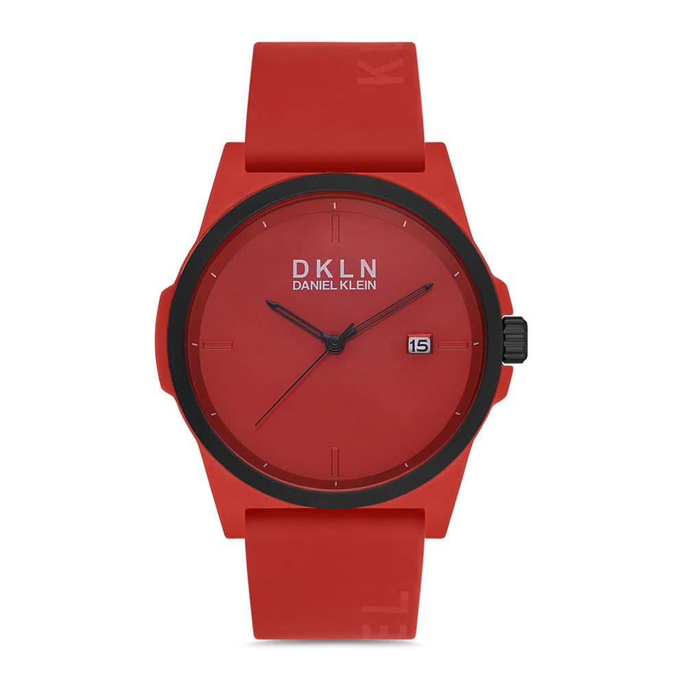 Daniel Klein Dkln - Ceas Barbatesc Quartz Rosu DK.1.12715.3