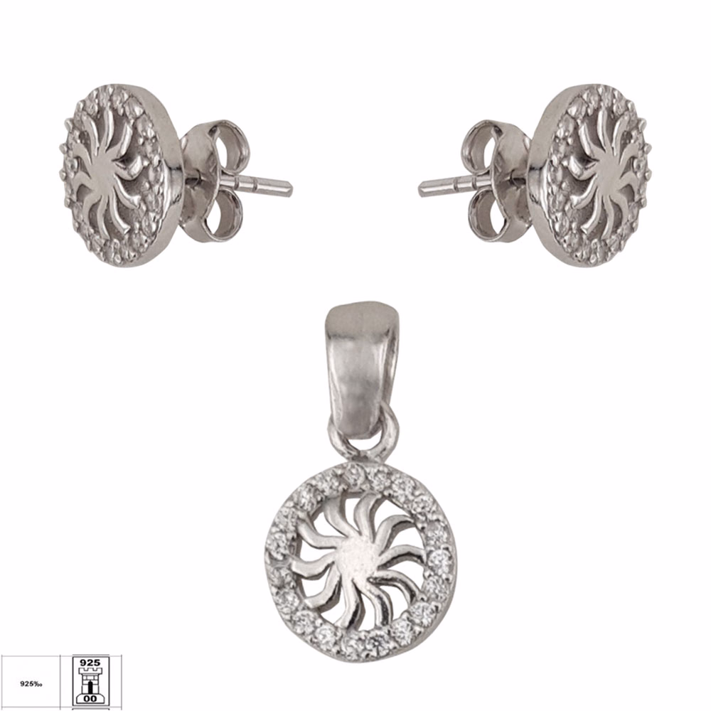 Set argint zirconii Aris