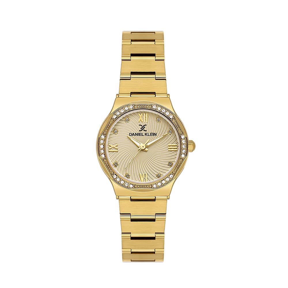 Daniel Klein Premium - Ceas Dama Quartz Auriu DK.1.14101.2
