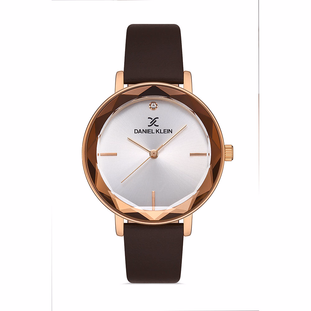 Daniel Klein Premium - Ceas Dama Quartz Cafeniu DK.1.13187.2