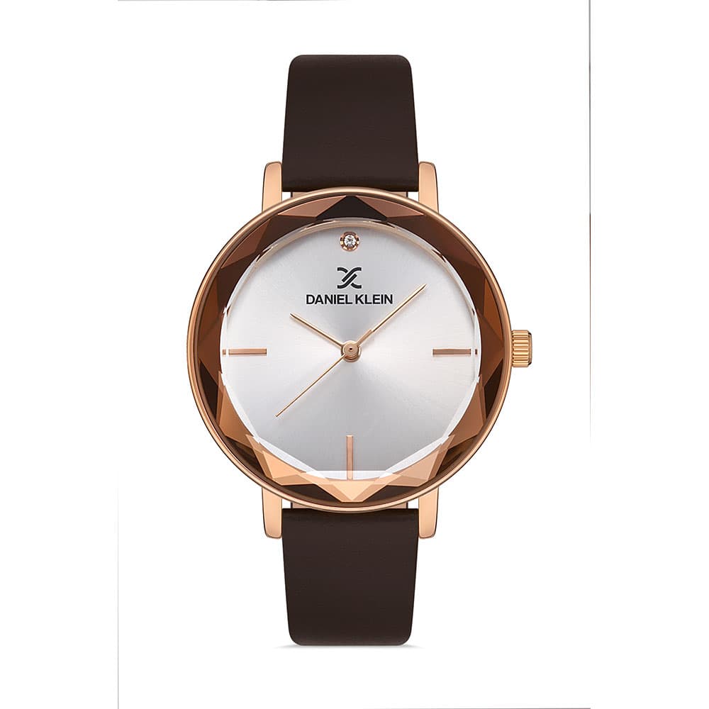 Daniel Klein Premium - Ceas Dama Quartz Cafeniu DK.1.13187.2