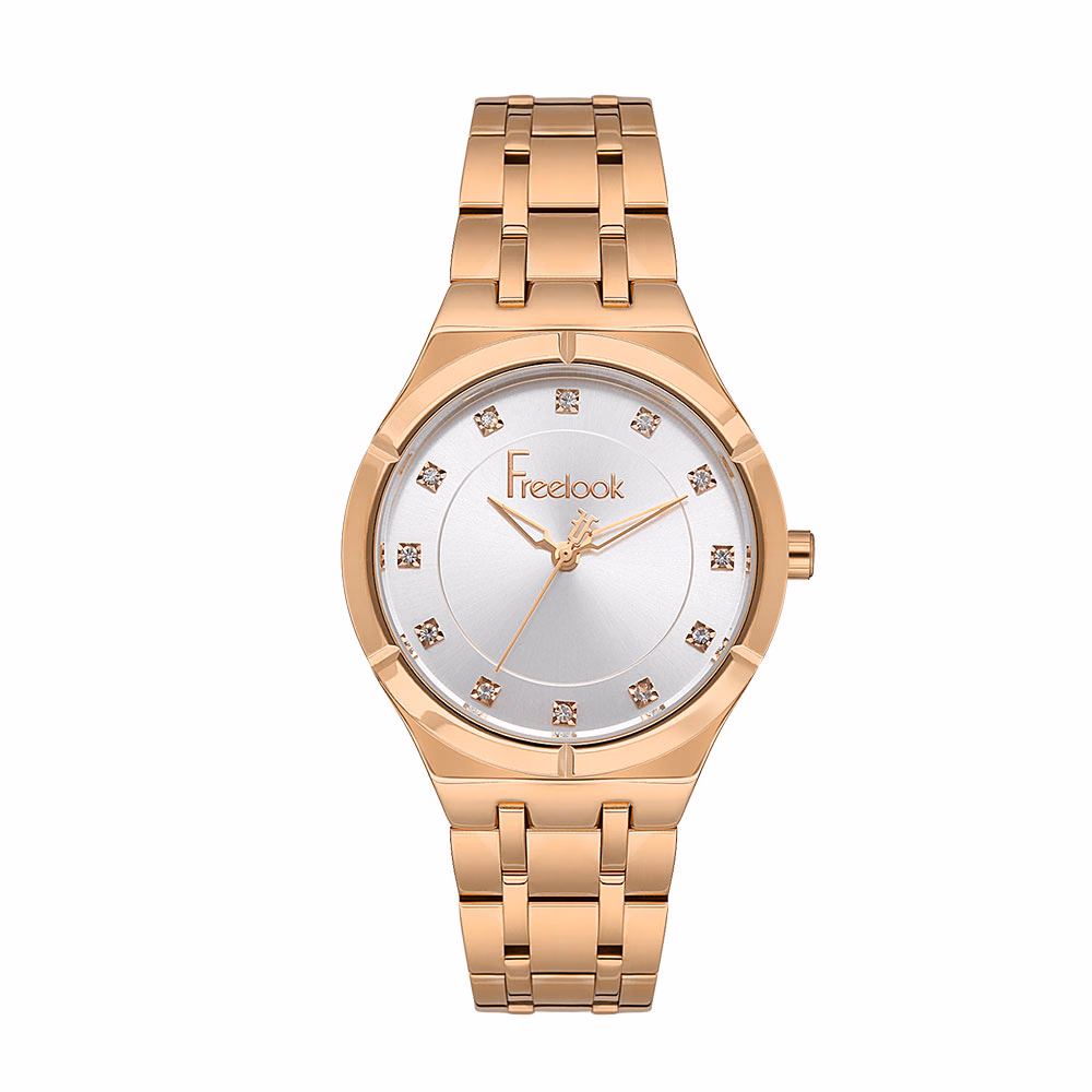 Freelook Jolie - Ceas Dama Quartz Auriu Rose FL.1.10381.5
