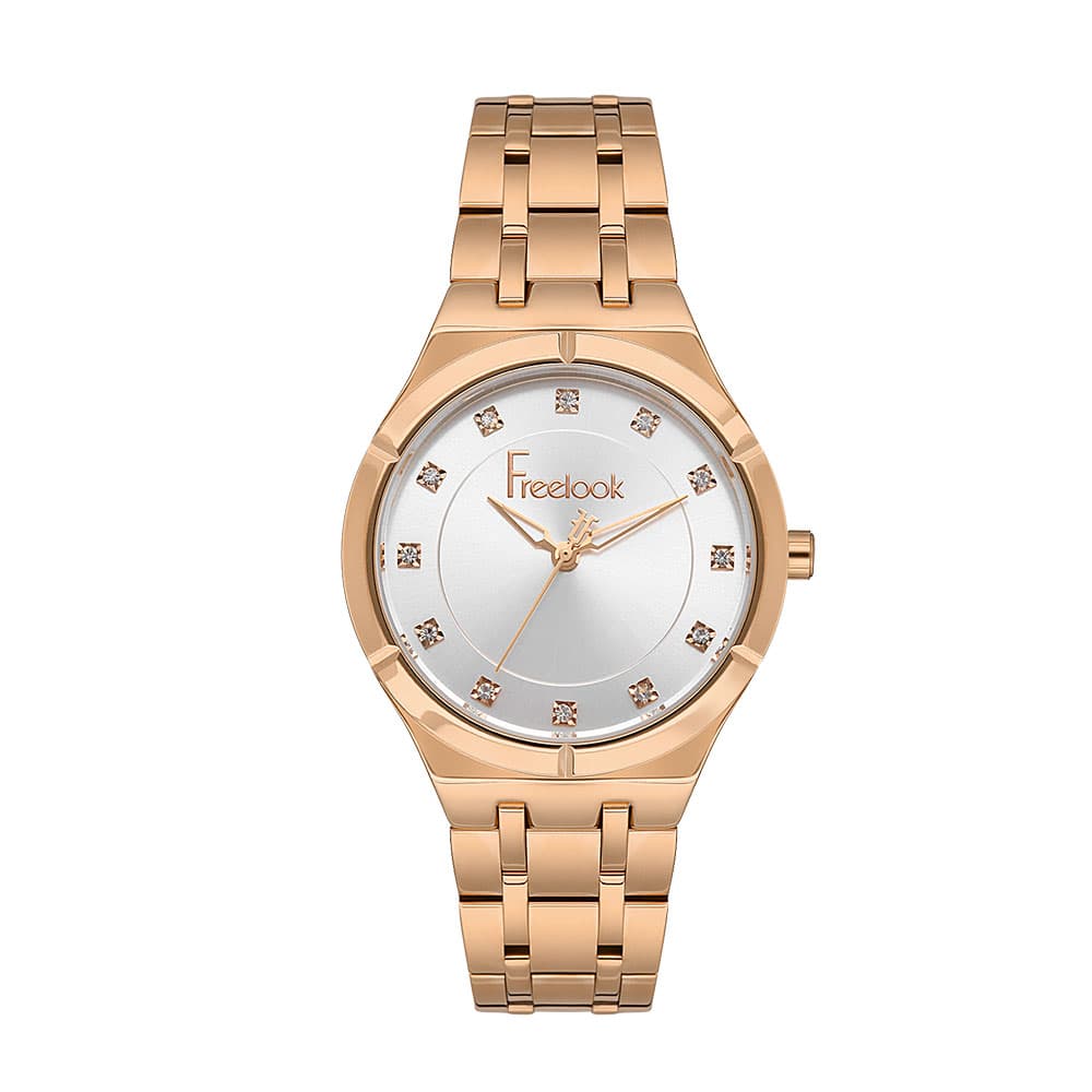 Freelook Jolie - Ceas Dama Quartz Auriu Rose FL.1.10381.5