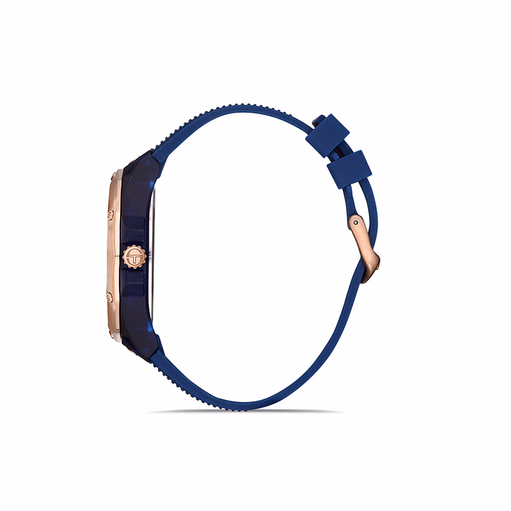 Sergio Tacchini Streamline - Ceas Barbatesc Quartz Bleumarin ST.1.10197.4