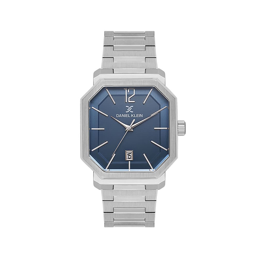 Daniel Klein Premium - Ceas Barbatesc Quartz Argintiu DK.1.13882.3