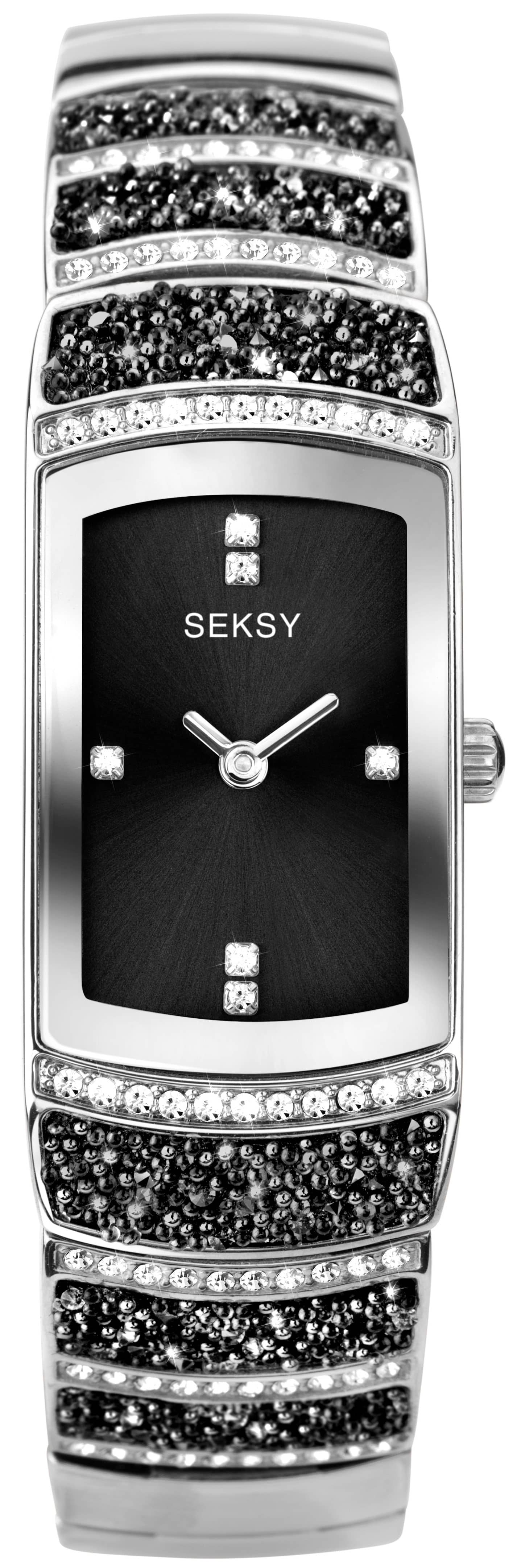 Дамски часовник Seksy Rocks Swarovski Crystals - S-2741.37