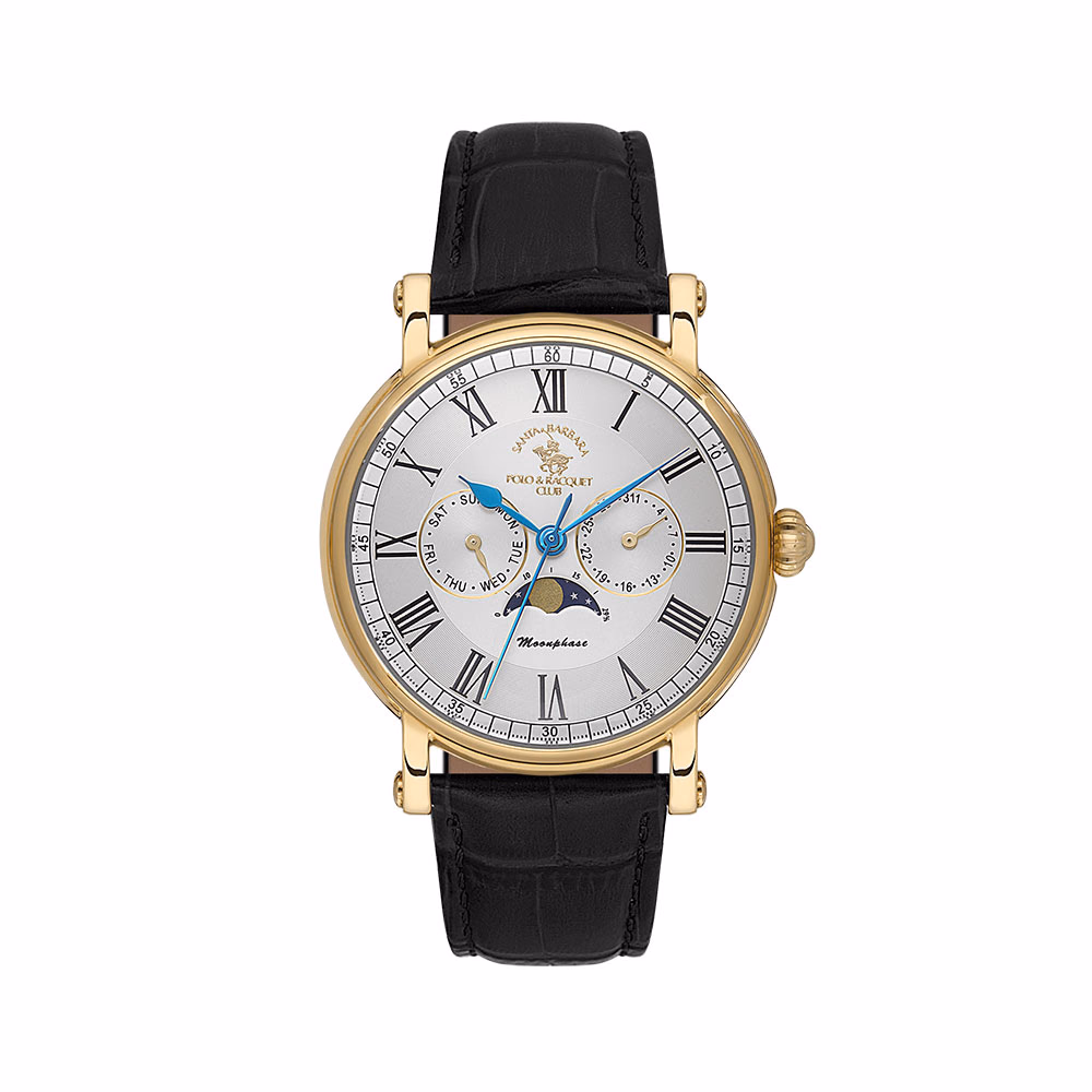 Santa Barbara Polo Legend - Ceas Barbatesc Quartz Negru SB.4.10033.4