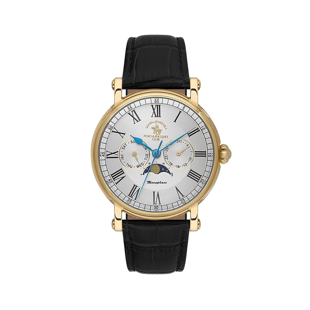 Santa Barbara Polo Legend - Ceas Barbatesc Quartz Negru SB.4.10033.4