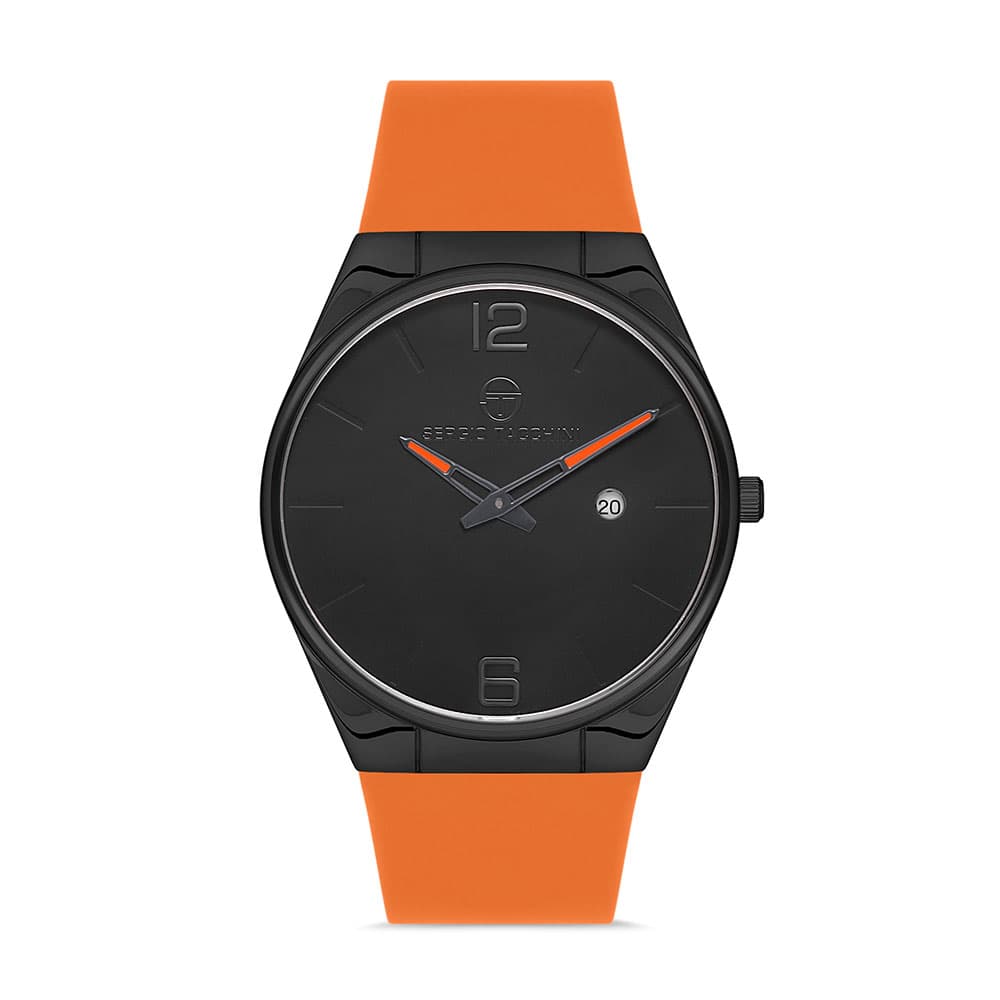 Sergio Tacchini Streamline - Ceas Barbatesc Quartz Portocaliu ST.1.10111.6