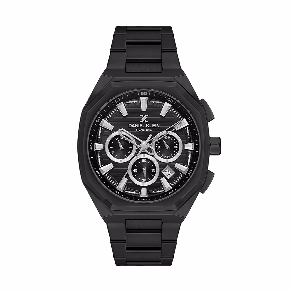 Daniel Klein Exclusive - Ceas Barbatesc Quartz Negru DK.1.13906.5