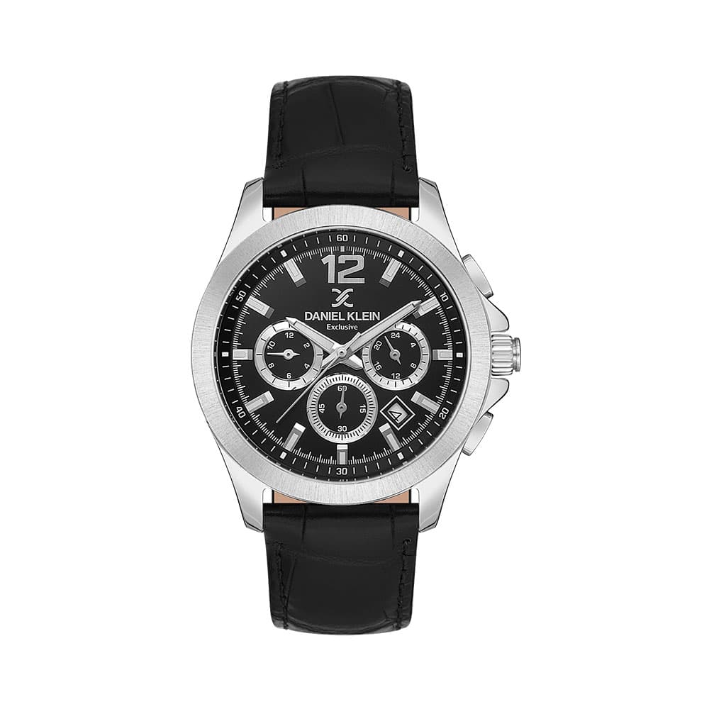 Daniel Klein Exclusive - Ceas Barbatesc Quartz Negru DK.1.13671.1