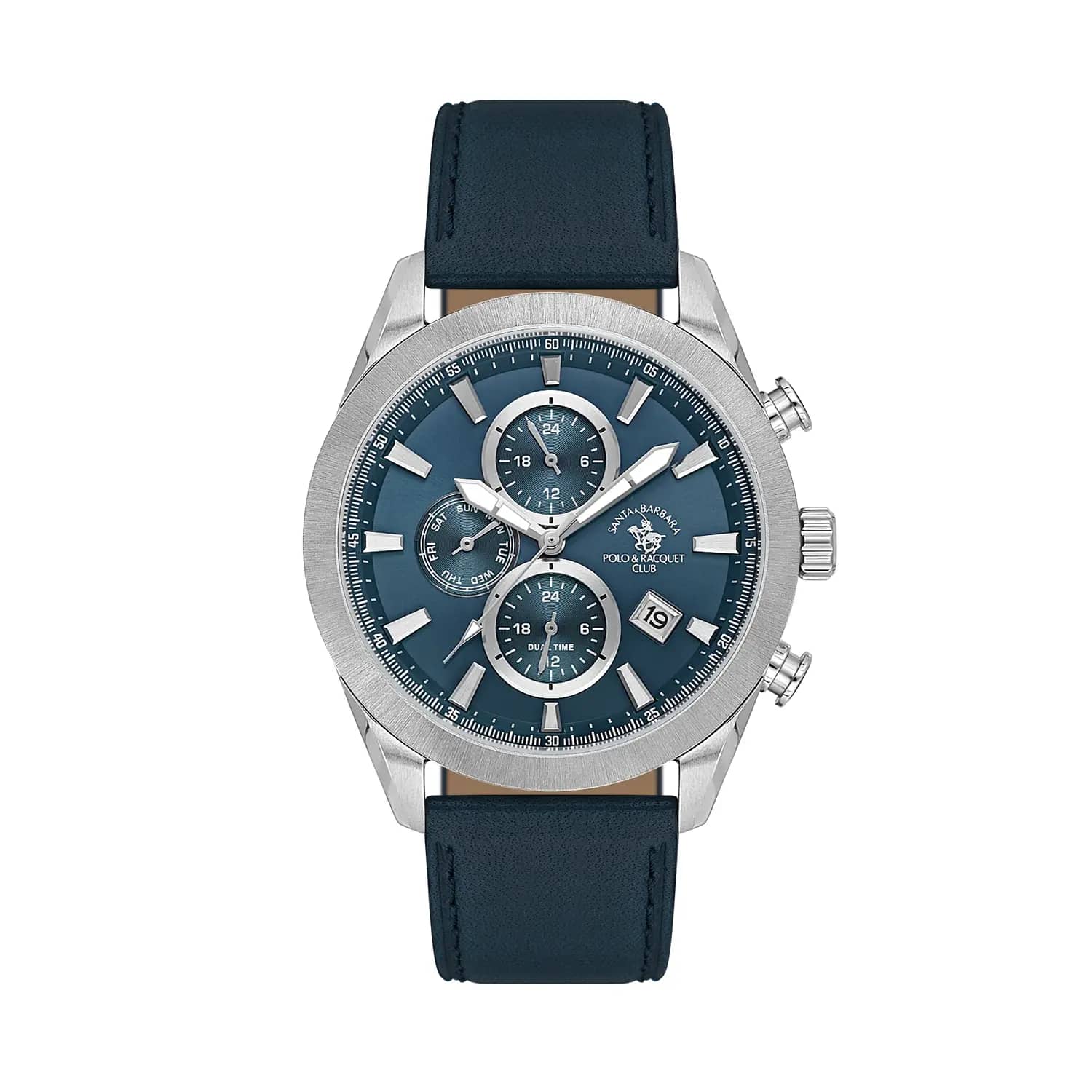 Santa Barbara Polo Legend - Ceas Barbatesc Quartz Bleumarin SB.1.10701-2