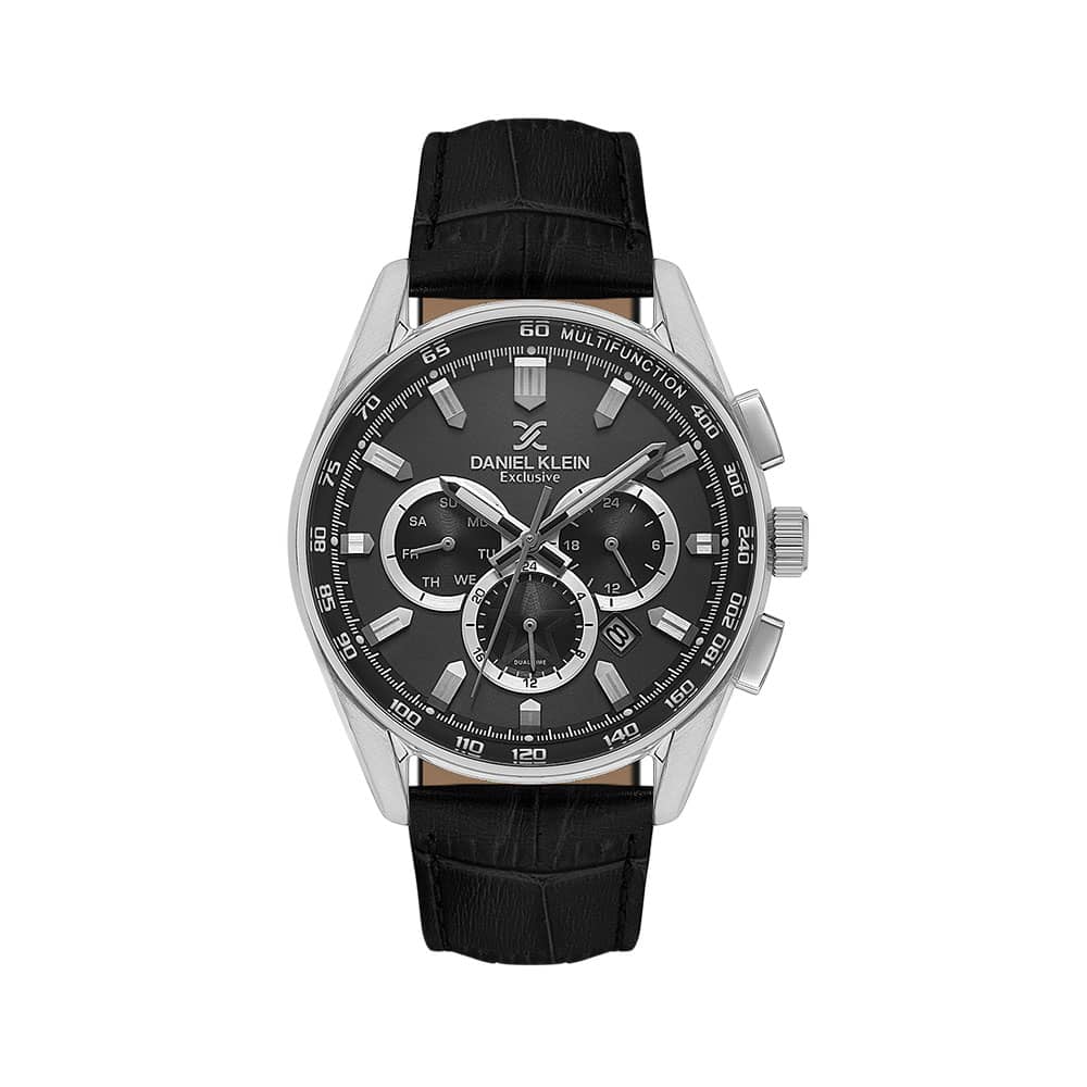 Daniel Klein Exclusive - Ceas Barbatesc Quartz Negru DK.1.14002.1