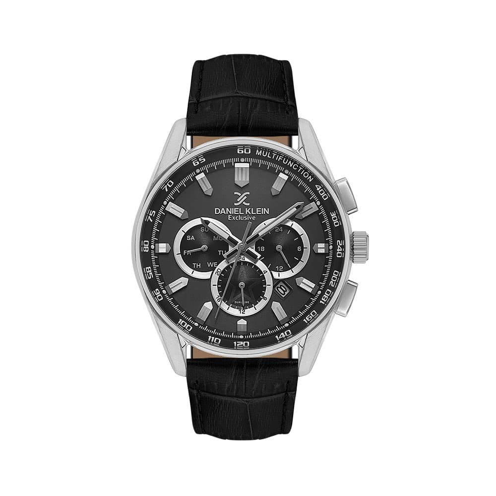 Daniel Klein Exclusive - Ceas Barbatesc Quartz Negru DK.1.14002.1