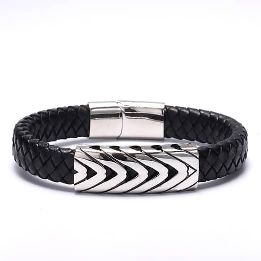 Bratara Inox Neagra Thia Jewelry S. Steel Barbati