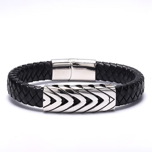 Bratara Inox Neagra Thia Jewelry S. Steel Barbati