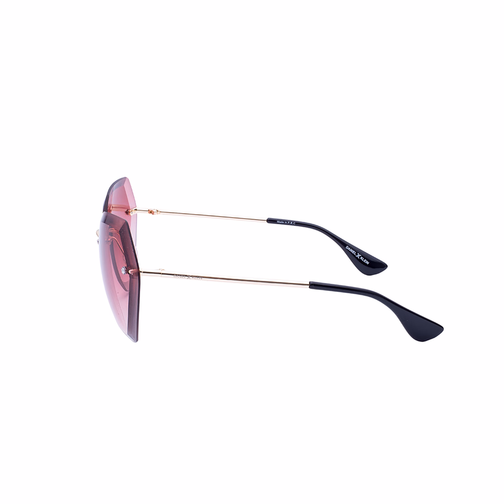 Ochelari de soare Daniel Klein Trendy roz pentru Dama UV400 DK4188P-3