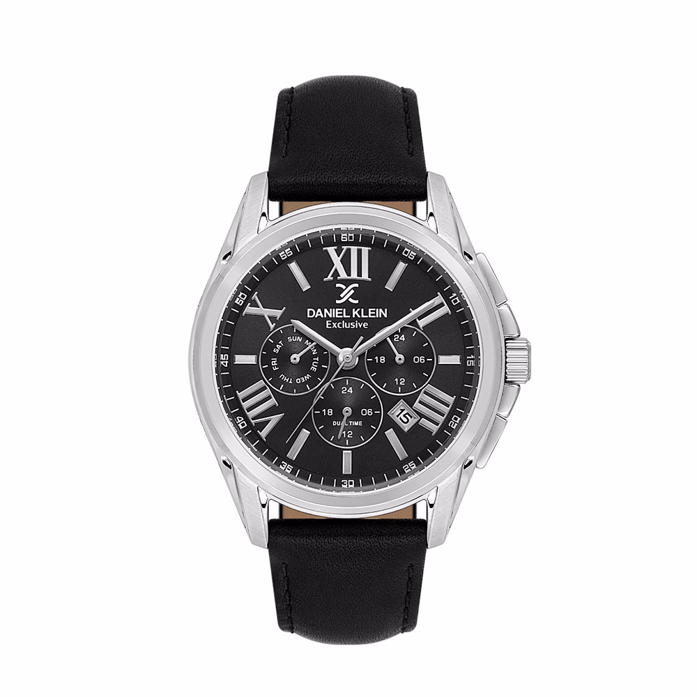 Daniel Klein Exclusive - Ceas Barbatesc Quartz Negru DK.1.14223.2