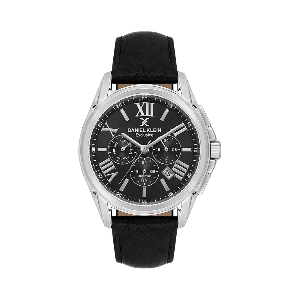 Daniel Klein Exclusive - Ceas Barbatesc Quartz Negru DK.1.14223.2