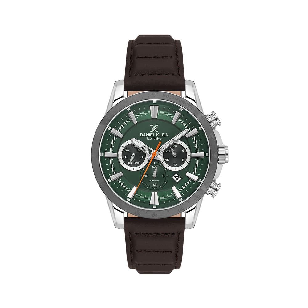 Daniel Klein Exclusive - Ceas Barbatesc Quartz Cafeniu DK.1.14006.4