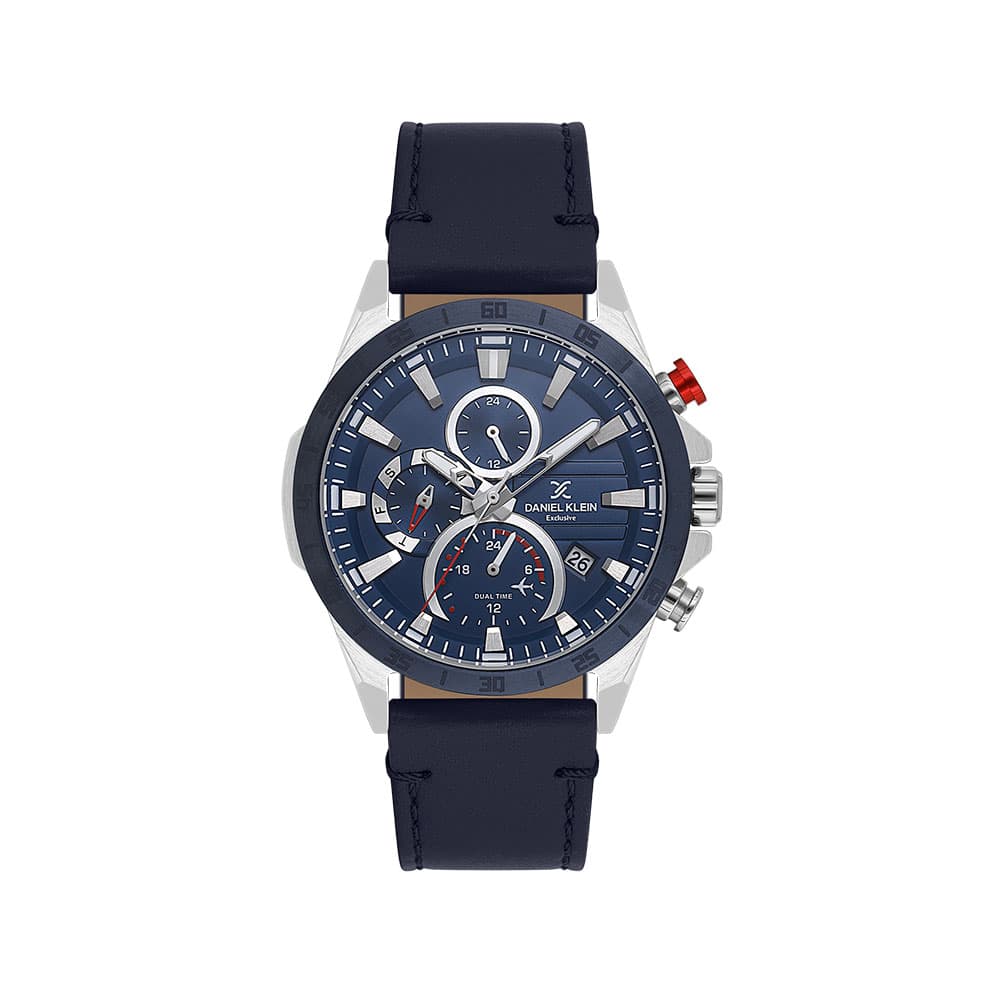 Daniel Klein Exclusive - Ceas Barbatesc Quartz Bleumarin DK.1.13993.2