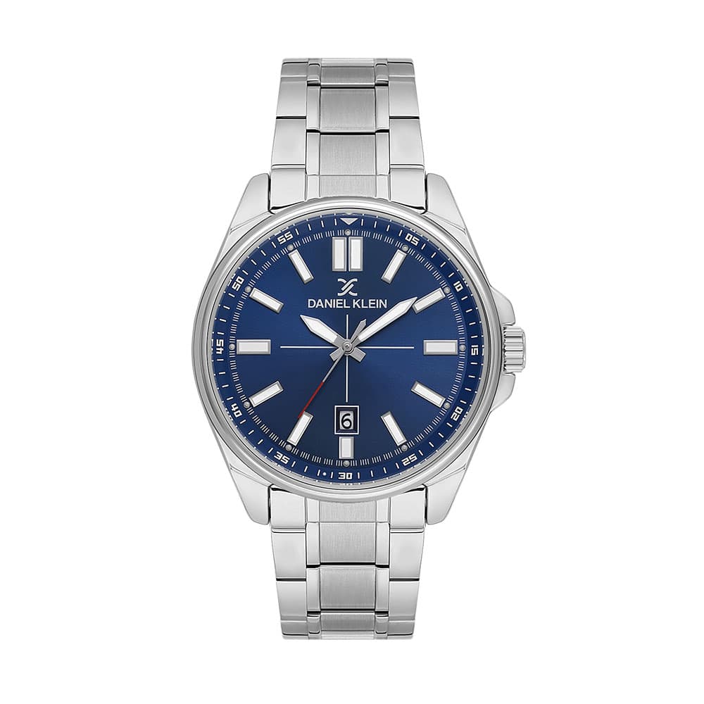 Daniel Klein Premium - Ceas Barbatesc Quartz Argintiu DK.6.14202-3