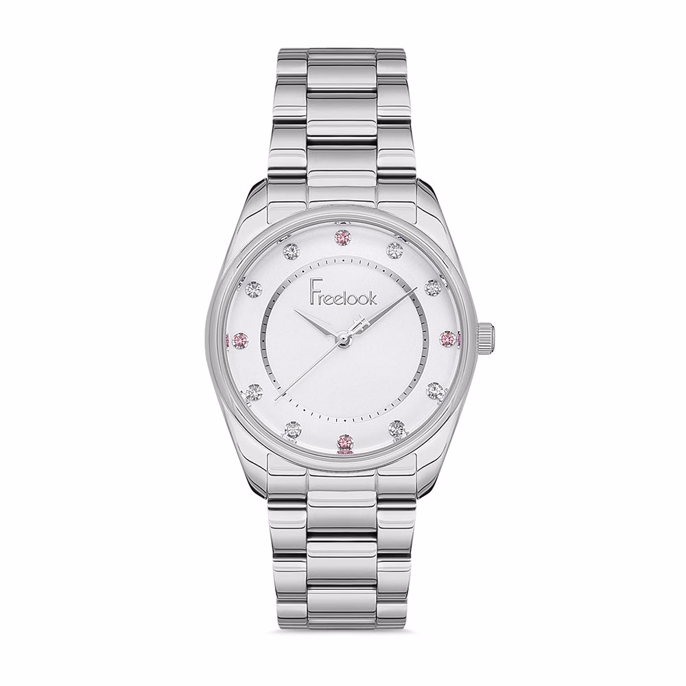 Freelook Eiffel - Ceas Dama Quartz Argintiu FL.1.10173.1