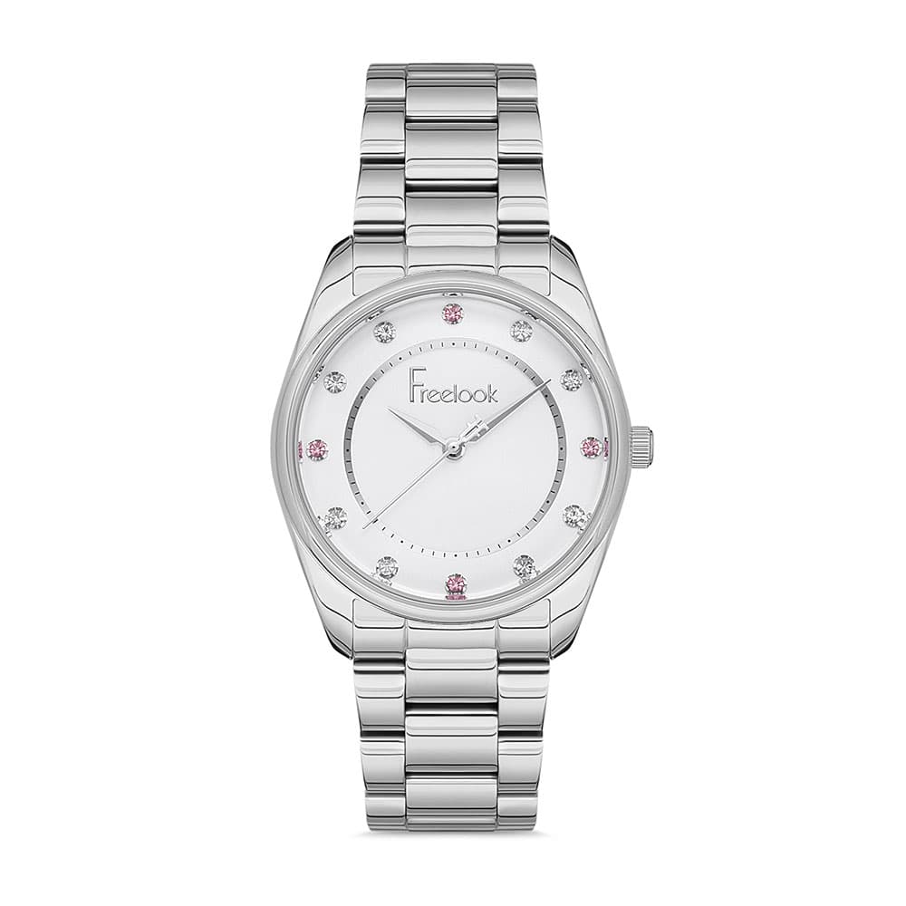 Freelook Eiffel - Ceas Dama Quartz Argintiu FL.1.10173.1
