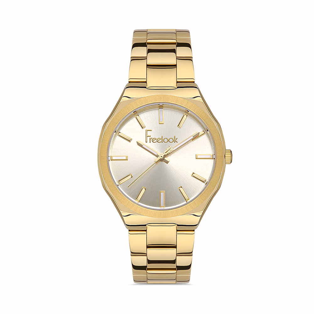 Freelook Eiffel - Ceas Dama Quartz Auriu FL.1.10386.3
