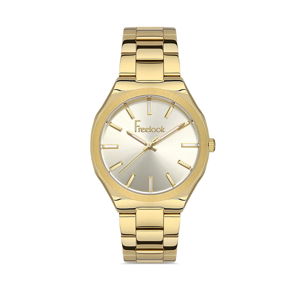 Freelook Eiffel - Ceas Dama Quartz Auriu FL.1.10386.3