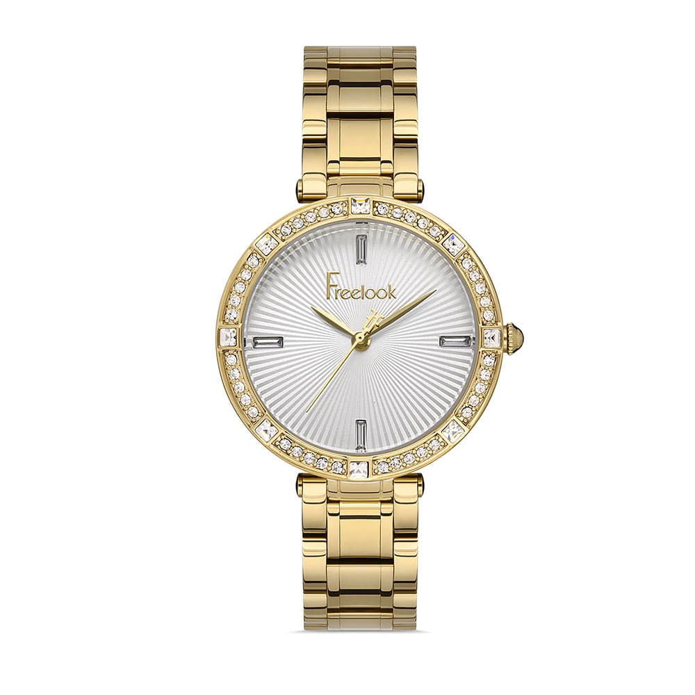 Freelook Lumiere - Ceas Dama Quartz Auriu FL.1.10292.2