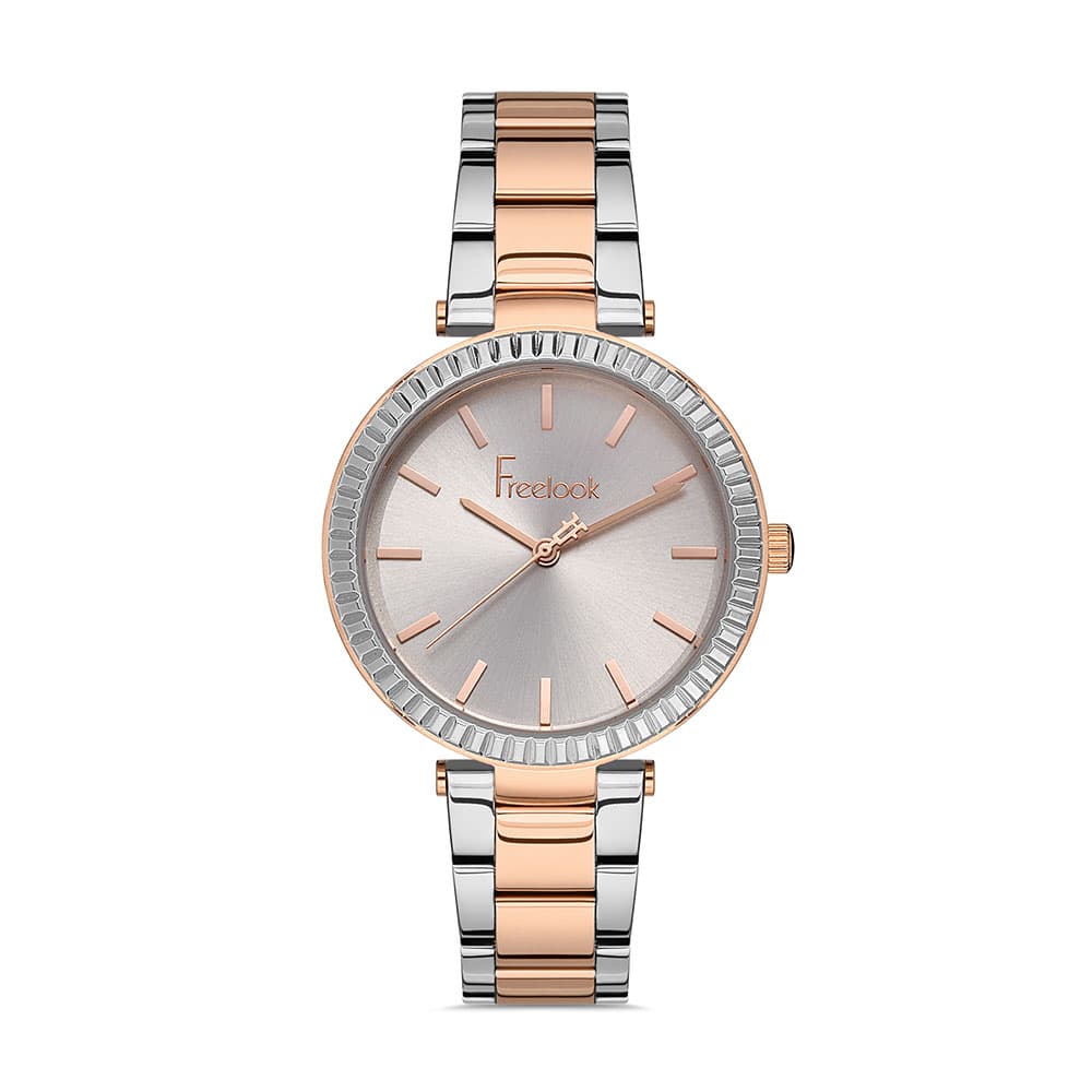 Freelook Eiffel - Ceas Dama Quartz Auriu Rose FL.1.10266.5