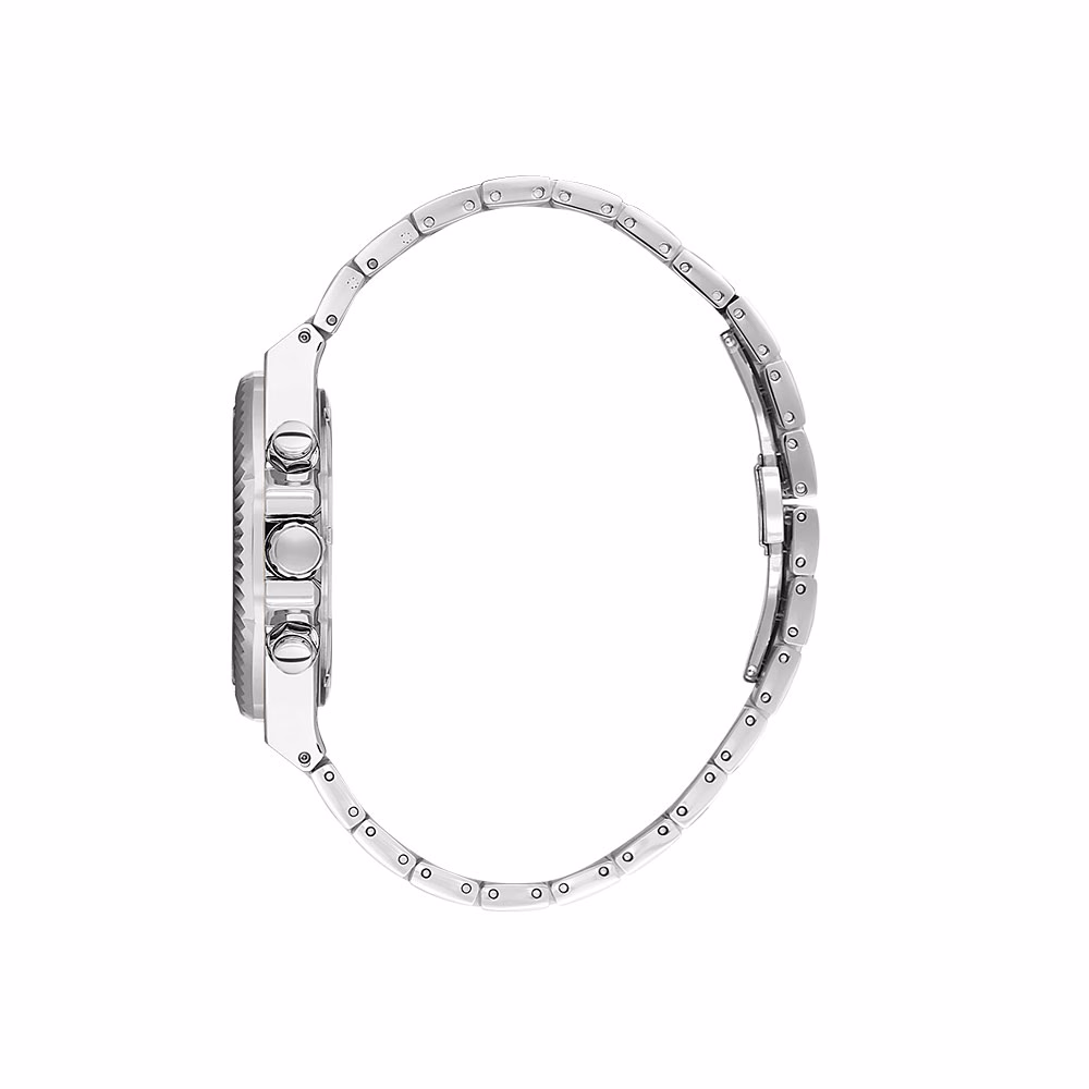 Daniel Klein Exclusive - Ceas Barbatesc Quartz Argintiu DK.1.14075.3