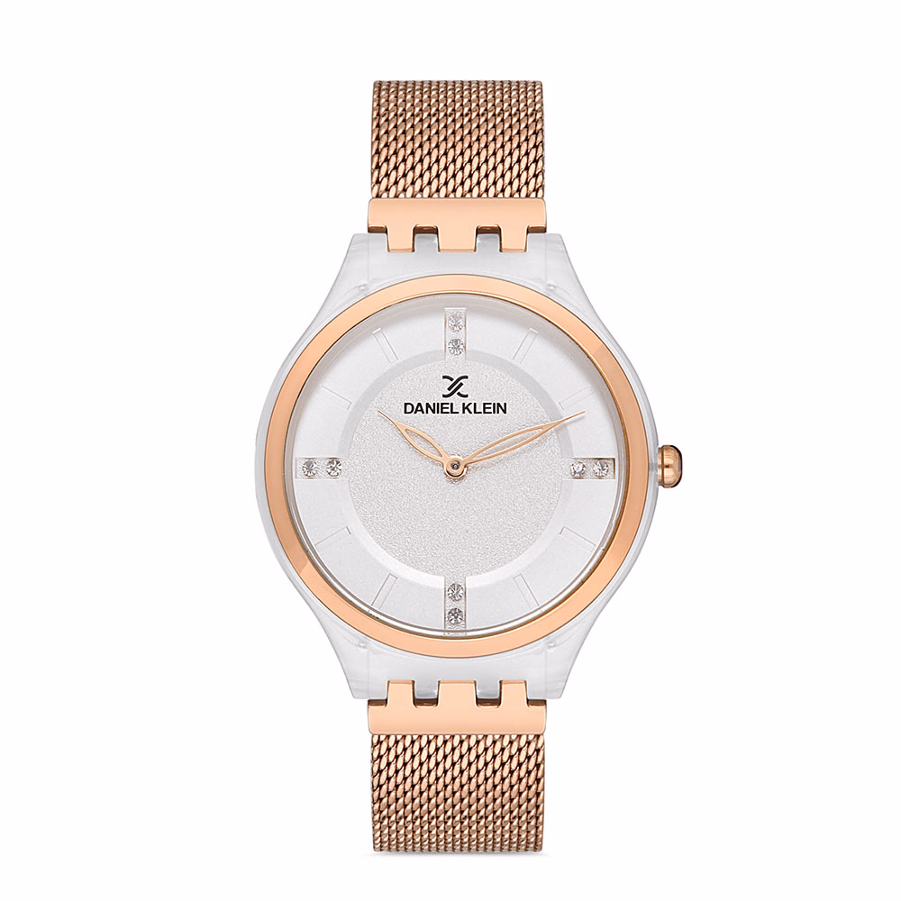 Daniel Klein Premium - Ceas Dama Quartz Auriu Rose DK.1.12991.2