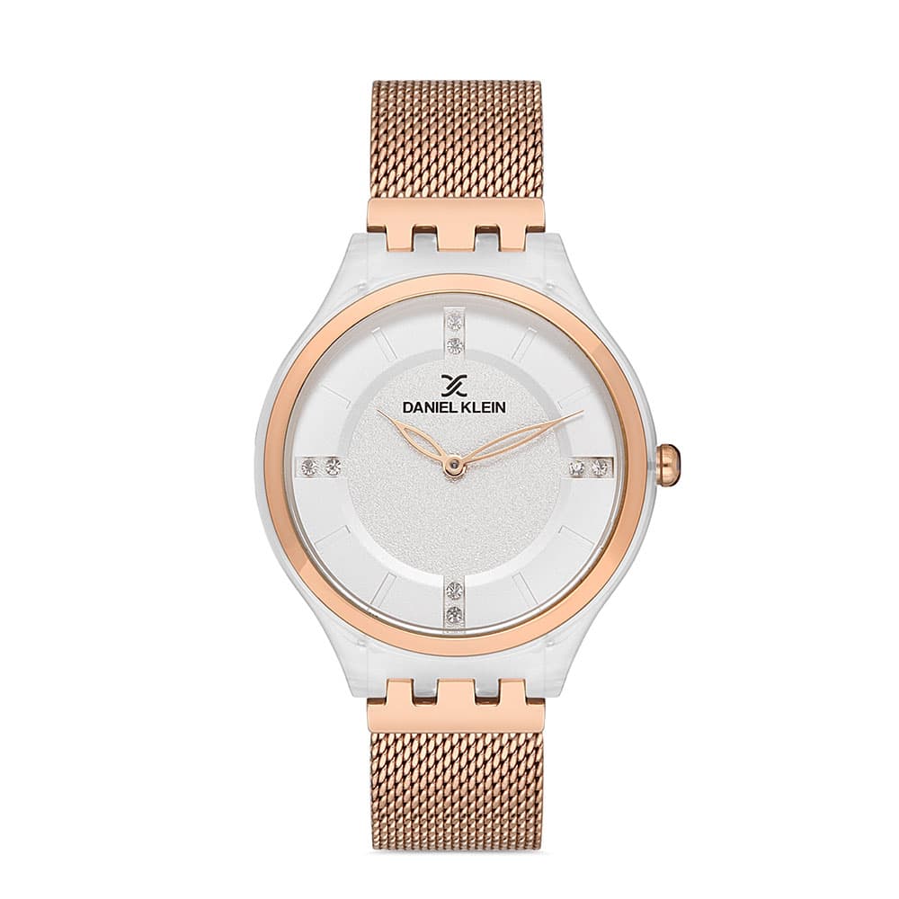 Daniel Klein Premium - Ceas Dama Quartz Auriu Rose DK.1.12991.2