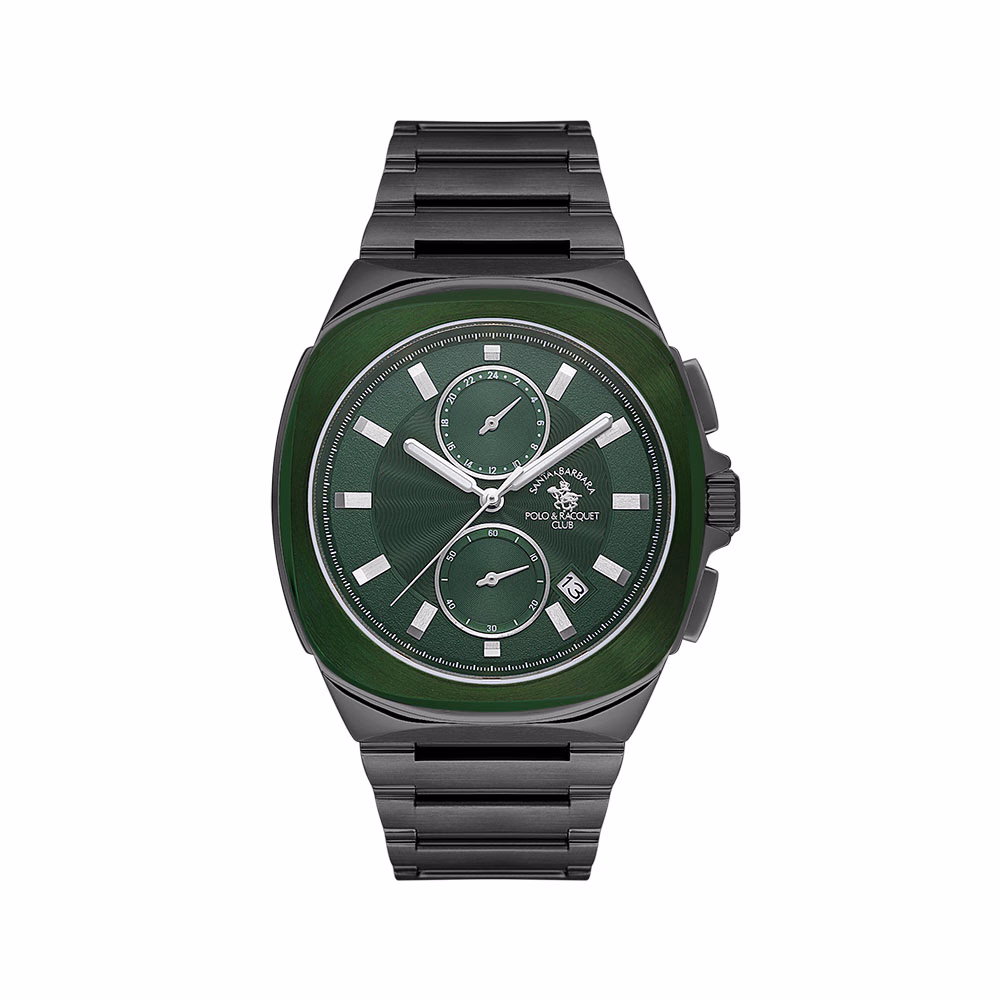Santa Barbara Polo Luxury - Ceas Barbatesc Quartz Antracit SB.1.10610.4