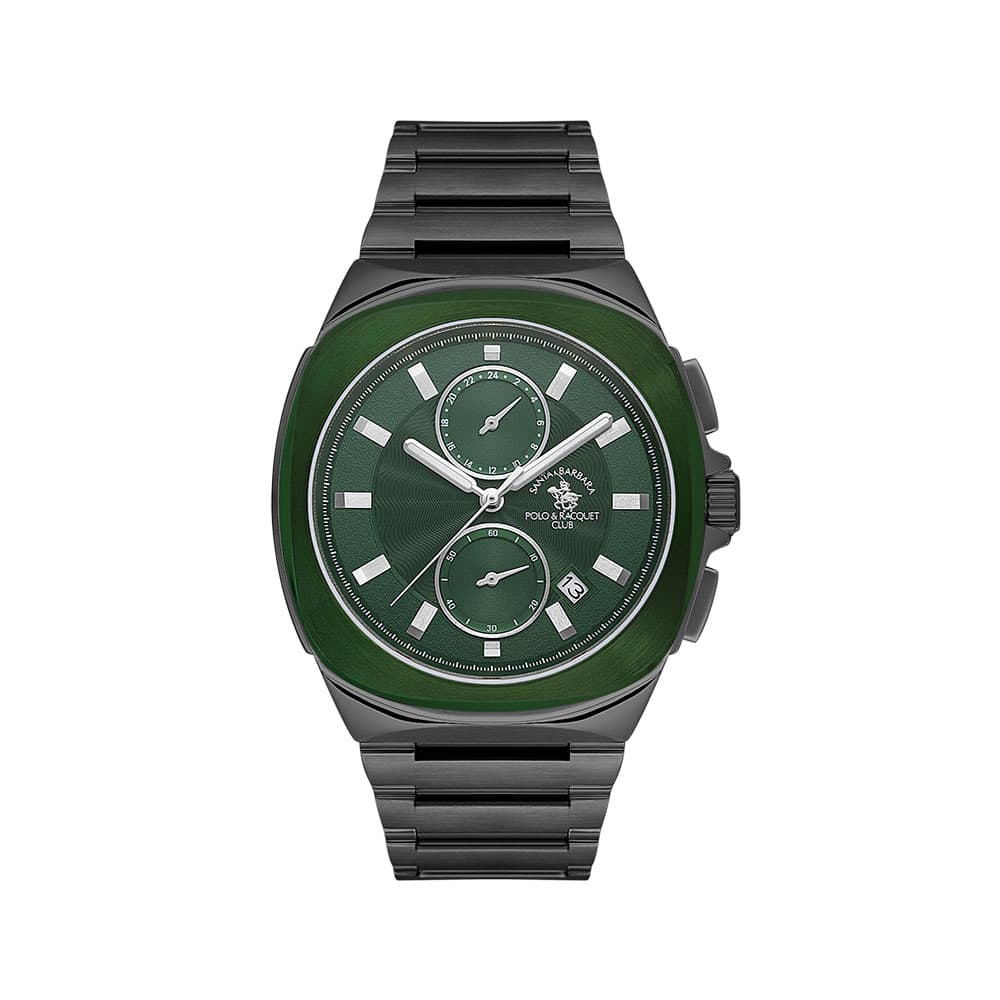 Santa Barbara Polo Luxury - Ceas Barbatesc Quartz Antracit SB.1.10610.4