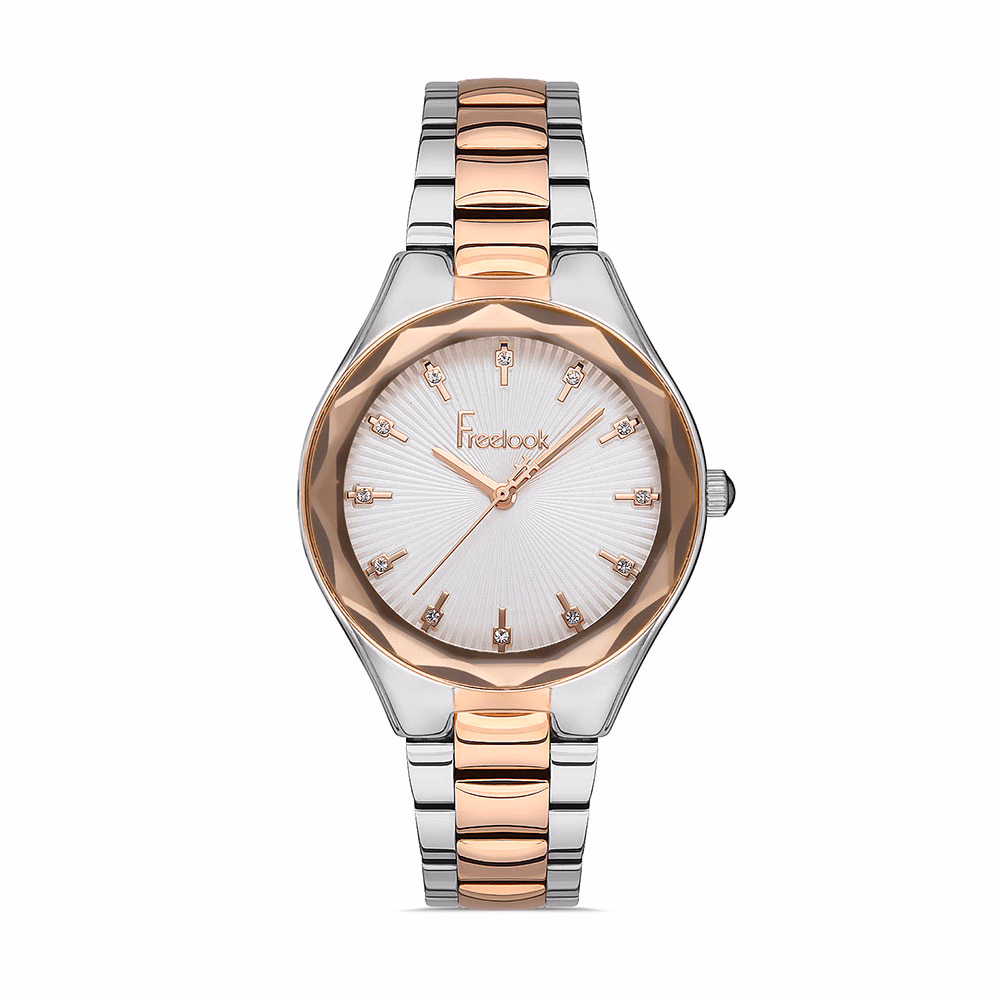 Freelook Eiffel - Ceas Dama Quartz Auriu Rose FL.1.10290.4
